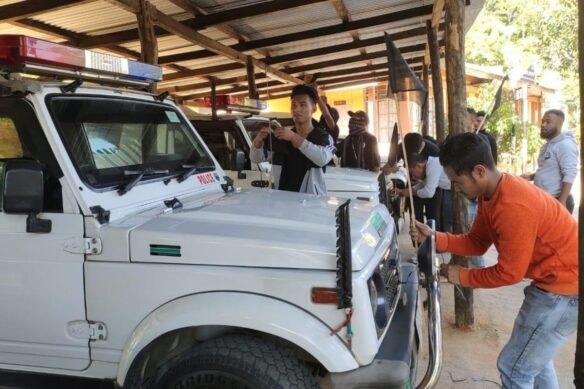 Ki dkhot 4 seng kiba la leit ban teh lama ïong ïa ka kali Pulit ha Nongpoh Police Station