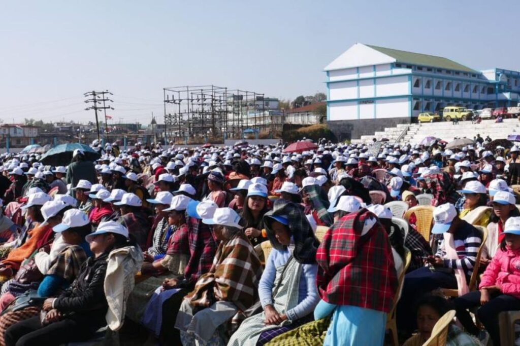 Ka jingïalang paidbah jong ki longkmie ha Madan jong ka skul Nativity H.S Skul Mawkyrwat