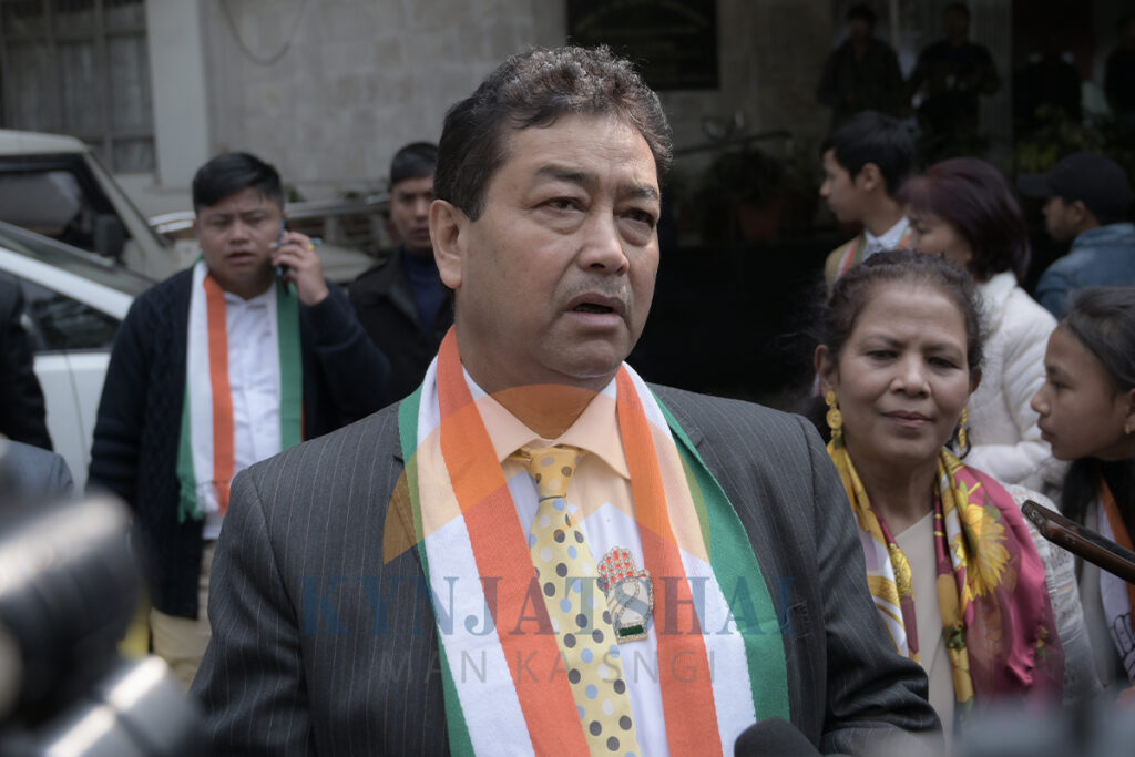 U MLA ka Congress na Mylliem konstitwensi, u Bah Ronnie V Lyngdoh