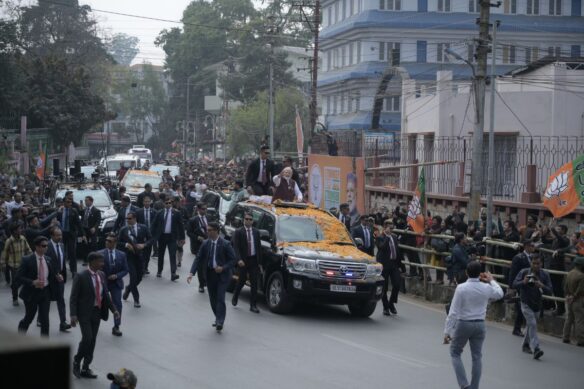 Ha ka por ba wan u Myntri Rangbah duh ka ri, u Narendra Modi ha ka nongbah Shillong